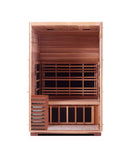 Enlighten Sauna Sapphire 2 Person Infrared/Traditional Sauna - H-16376 - PrimeFair