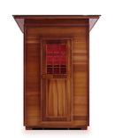 Enlighten Sauna Sapphire 2 Person Infrared/Traditional Sauna - H-16376 - PrimeFair
