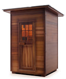 Enlighten Sauna Sapphire 2 Person Infrared/Traditional Sauna - H-16376 - PrimeFair