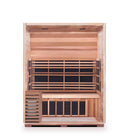 Enlighten Sauna Sapphire 3 Person Infrared/Traditional Sauna - H-16377 - PrimeFair
