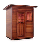 Enlighten Sauna Sapphire 3 Person Infrared/Traditional Sauna - H-16377 - PrimeFair