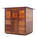 Enlighten Sauna Sapphire 4 Person Infrared/Traditional Sauna - H-16378 - PrimeFair