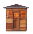 Enlighten Sauna Sapphire 4 Person Infrared/Traditional Sauna - H-16378 - PrimeFair