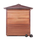 Enlighten Sauna Sapphire 4 Person Infrared/Traditional Sauna - H-16378 - PrimeFair