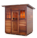 Enlighten Sauna Sapphire 4 Person Infrared/Traditional Sauna - H-16378 - PrimeFair