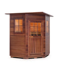 Enlighten Sauna Sapphire 4C Person Infrared/Traditional Sauna - H-16379 - PrimeFair