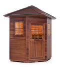 Enlighten Sauna Sapphire 4C Person Infrared/Traditional Sauna - H-16379 - PrimeFair