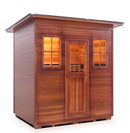 Enlighten Sauna Sapphire 5 Person Infrared/Traditional Sauna - H-16380 - PrimeFair