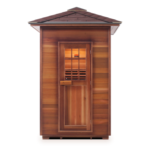 Enlighten Sauna Sierra 2 Person Outdoor/Indoor Full Spectrum Infrared Sauna - 16376 - PrimeFair