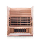 Enlighten Sauna Sierra 4 Person Outdoor/Indoor Full Spectrum Infrared Sauna