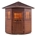 Enlighten Sauna Sierra 4C Person Outdoor/Indoor Full Spectrum Infrared Sauna - 16379 - PrimeFair