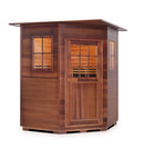 Enlighten Sauna Sierra 4C Person Outdoor/Indoor Full Spectrum Infrared Sauna - 16379 - PrimeFair