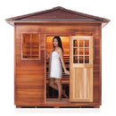 Enlighten Sauna Sierra 5 Person Outdoor/Indoor Full Spectrum Infrared Sauna - 16380 - PrimeFair