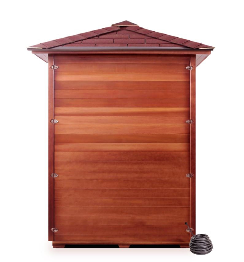 Enlighten Sauna SunRise 2 Person Outdoor/Indoor Dry Traditional Sauna - T-17376 - PrimeFair