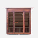 Enlighten Sauna SunRise 4 Person Outdoor/Indoor Dry Traditional Sauna - T-17378 - PrimeFair