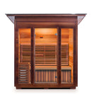 Enlighten Sauna SunRise 4 Person Outdoor/Indoor Dry Traditional Sauna - T-17378 - PrimeFair