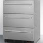 EQTemp 24" Wide 3-Drawer All-Freezer ADA Compliant