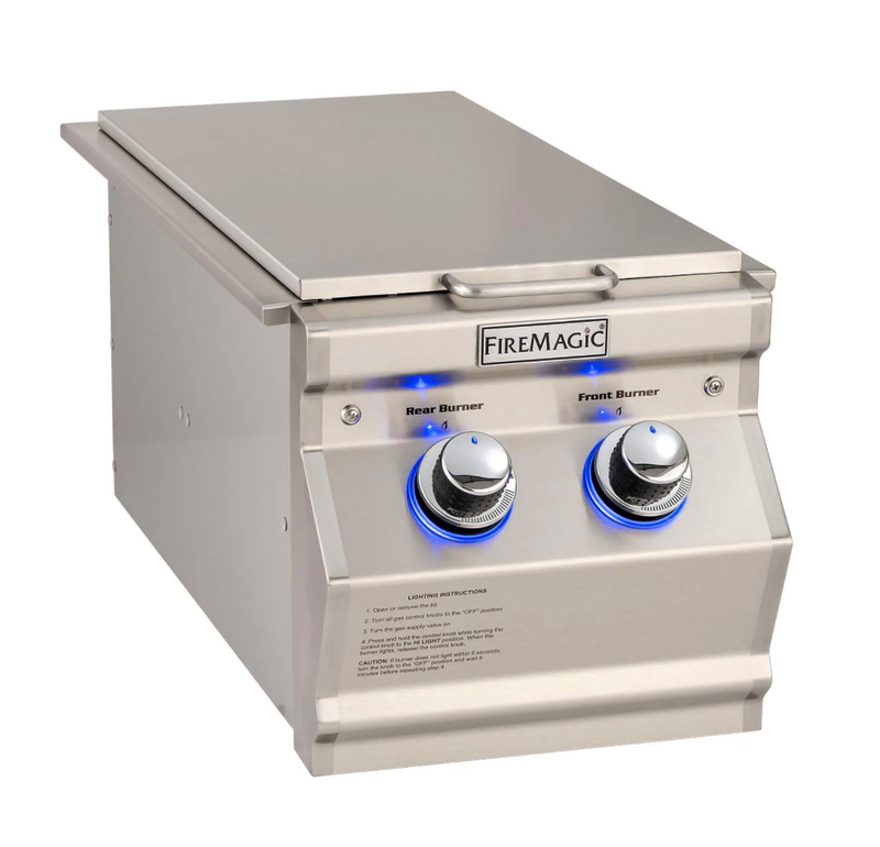Fire Magic Aurora Built-In Natural Gas Double Side Burner - 32817