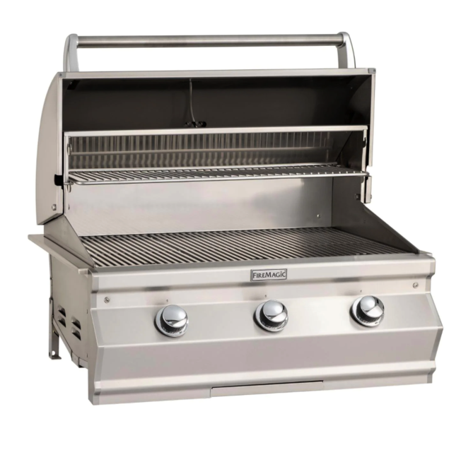 Fire Magic Choice C540I 30-Inch Built-In Natural Gas Grill With Analog Thermometer - C540I-RT1N - Fire Magic Grills