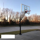 First Team Attack In Ground Adjustable Basketball Goal - PrimeFair