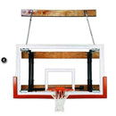 First Team FoldaMount46 Folding Wall Mount Basketball Goal - PrimeFair