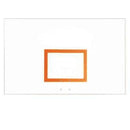 First Team FT265B 42" x 72" Steel Basketball Backboard with Brackets - PrimeFair