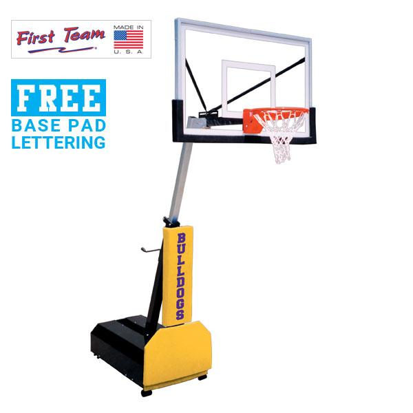 First Team Fury Portable Basketball Goal Hoop - PrimeFair