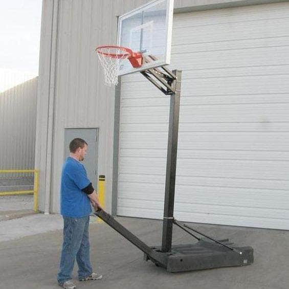 First Team OmniChamp Adjustable Outdoor Portable Basketball Hoop System - PrimeFair