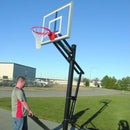First Team OmniSlam Adjustable Outdoor Portable Basketball Hoop System - PrimeFair