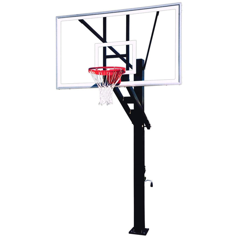 First Team Stainless Olympian Adjustable Basketball Goal - PrimeFair