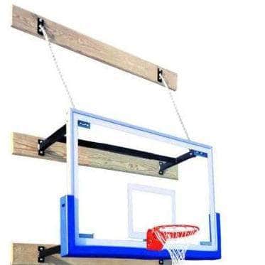 First Team SuperMount23 Wall Mount Indoor Adjustable Basketball Goal - PrimeFair