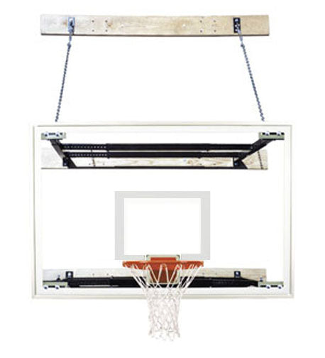 First Team SuperMount23 Wall Mount Indoor Adjustable Basketball Goal - PrimeFair