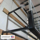 First Team SuperMount46 Wall Mount Indoor Adjustable Basketball Goal - PrimeFair
