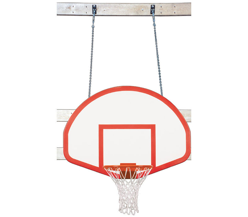 First Team SuperMount46 Wall Mount Indoor Adjustable Basketball Goal - PrimeFair