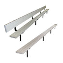 First Team Teammate Fixed Outdoor Player Benches with Backrest - PrimeFair