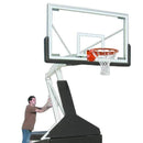 First Team Tempest Portable Basketball Goal Hoop Tempest Triumph - PrimeFair