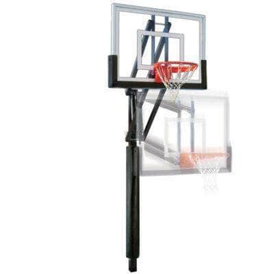 First Team Vector In Ground Adjustable Basketball Goal - PrimeFair