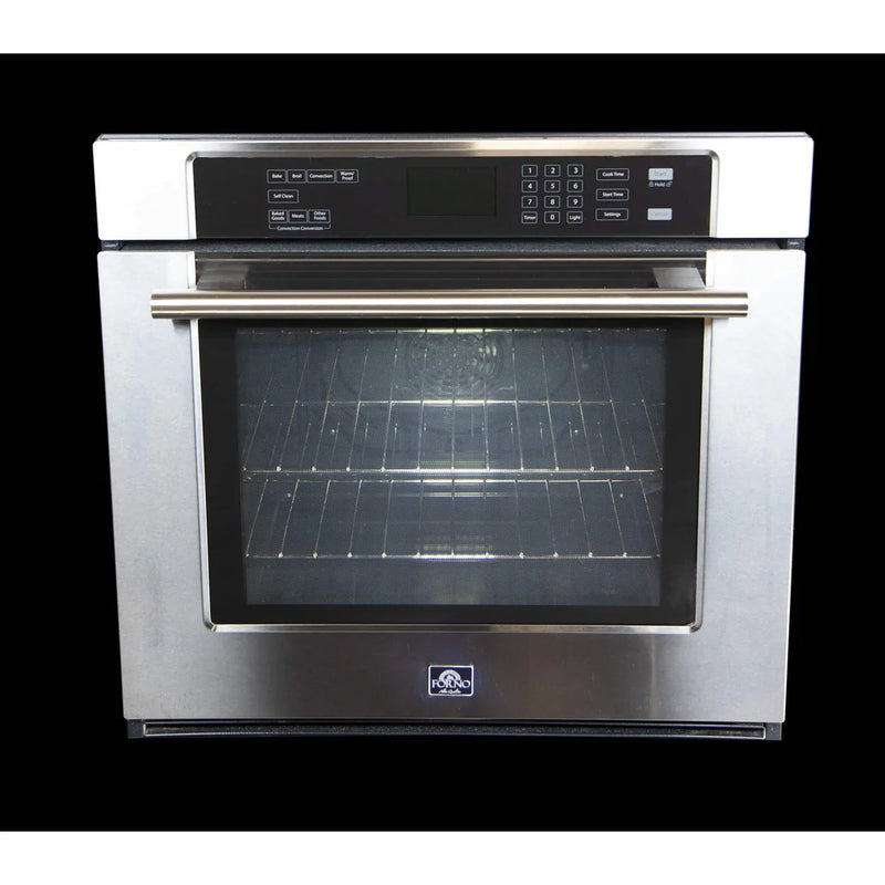 Forno Villarosa 30" Convection Electric Wall Oven in Stainless Steel - FBOEL1358-30