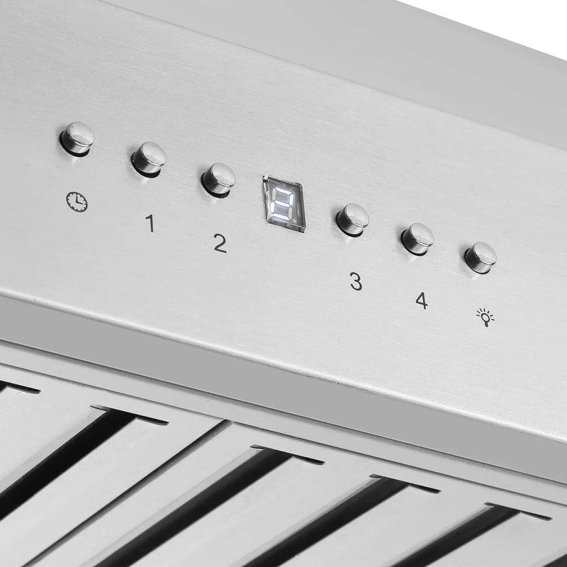 Forno 48-Inch Wall Mount Range Hood in Stainless Steel