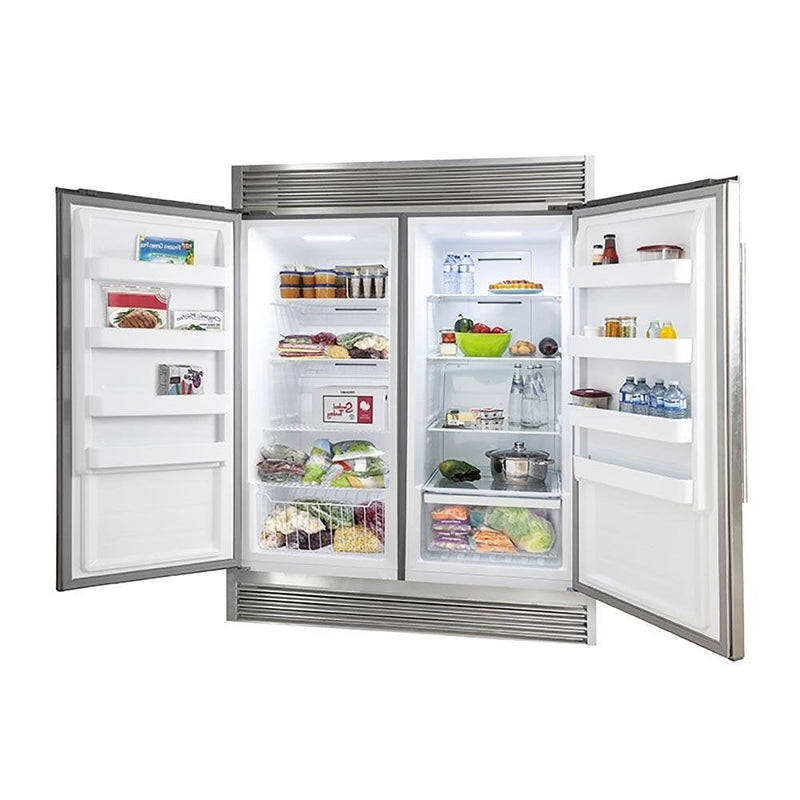 Forno Appliance Package - 36 Inch Gas Range, 60 Inch Refrigerator, Range Hood, Dishwasher, FRHWM-FFSGS6244-36