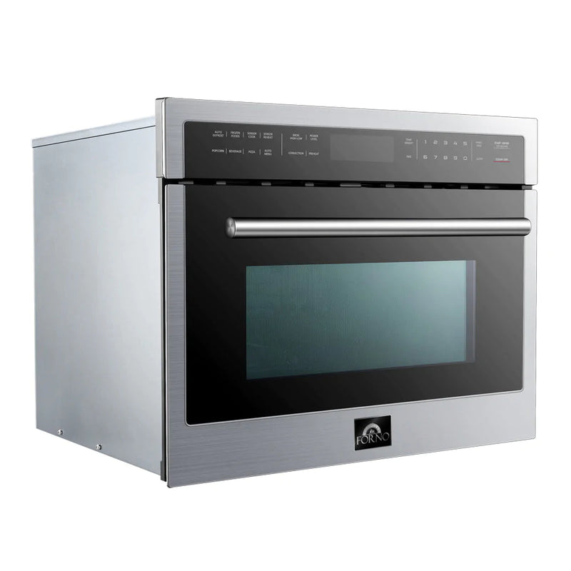 Forno Built-In 1.6 cu.ft. Microwave Oven in Stainless Steel - FMWDR3093-24