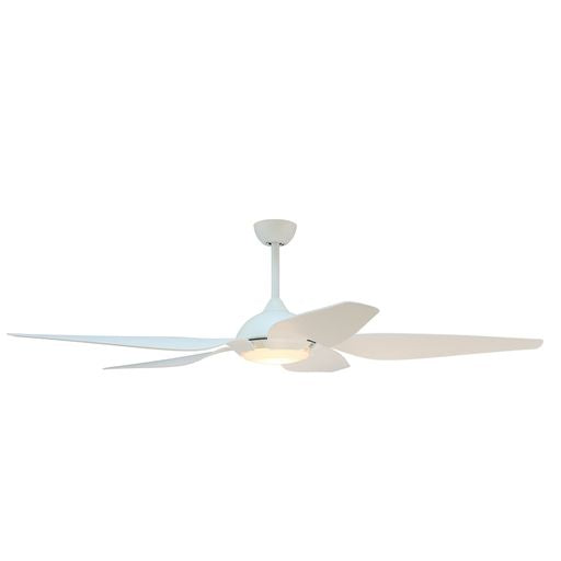 Forno Voce Fabrica 66" White Voice Activated Smart Ceiling Fan