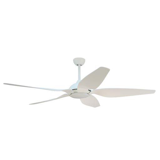 Forno Voce Fabrica 66" White Voice Activated Smart Ceiling Fan