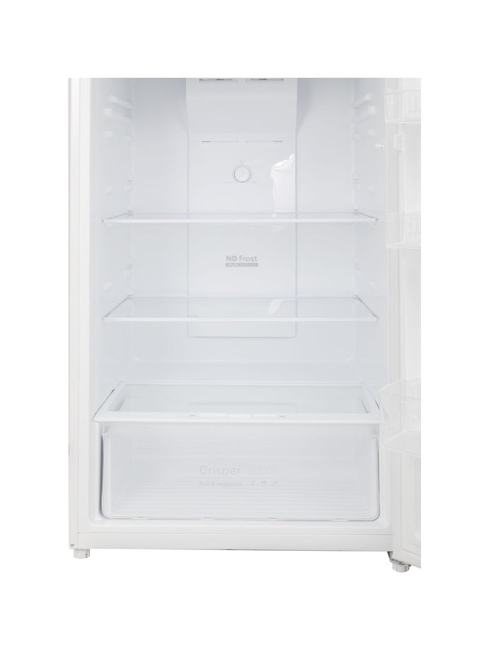 Forte 28 Inch Freestanding Counter Depth Top Freezer Refrigerator in White