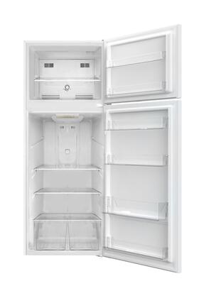 Forte 28" White Freestanding Top Freezer Refrigerator with 11.5 cu. ft. - F15TFRAESWW