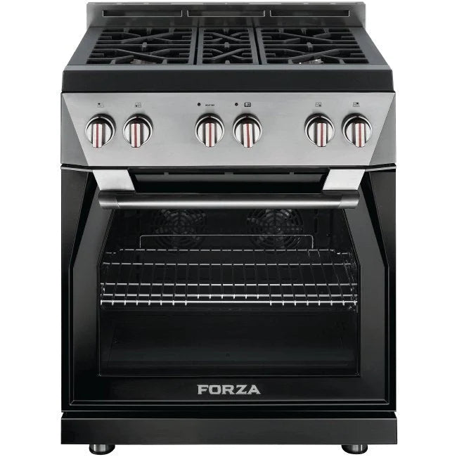 Forza 30" 5.2 cu. ft. Stainless Steel Pro-Style Gas Range - FR304GN