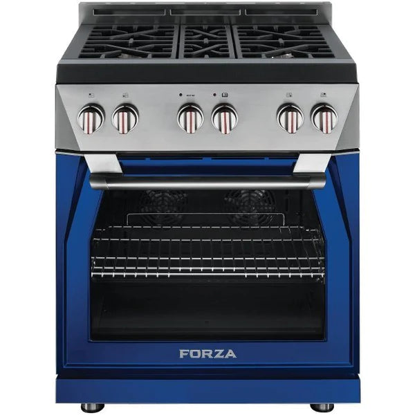 Forza 30" 5.2 cu. ft. Stainless Steel Pro-Style Gas Range - FR304GN
