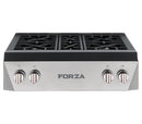 Forza 30" Professional Rangetop in Stainless Steel - FRT304GN