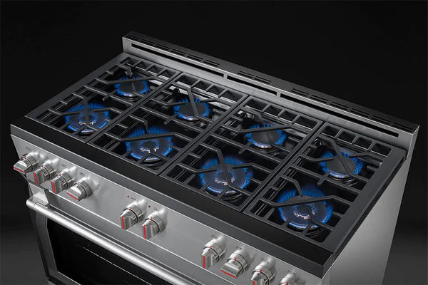 Forza 48" 7.8 cu. ft. Stainless Steel Pro-Style Gas Range - FR488GN