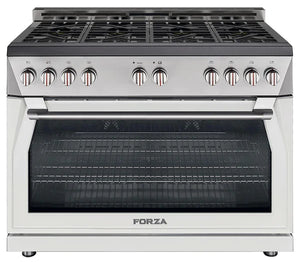 Forza 48" 7.8 cu. ft. Stainless Steel Pro-Style Gas Range - FR488GN